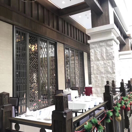 Dự án tùy chỉnh màn hình thép không gỉ khách sạn cao cấp