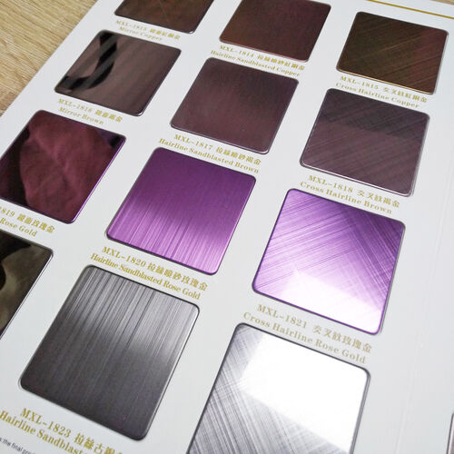 Ứng dụng các tấm thép không gỉ màu trong các bức tường rèm tòa nhà cao cấp