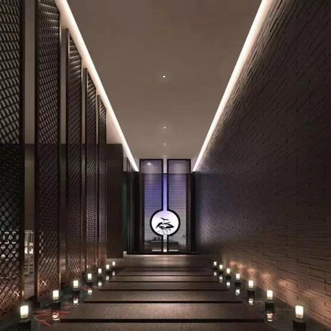 Nhà máy nội thất Bộ phân vùng phòng tùy chỉnh Trung gian sống Bộ phân vùng phòng kim loại Màn hình thép không gỉ & Bộ phân vùng phòng 8