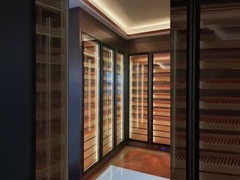 Phòng khách kính đen Tủ rượu hiện đại sang trọng Thương hiệu MINXINLONG