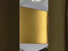 gương vàng đỏ tấm thép không gỉ-