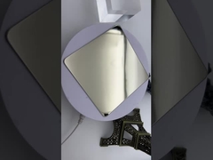 gương ánh sáng champagne vàng thép không gỉ