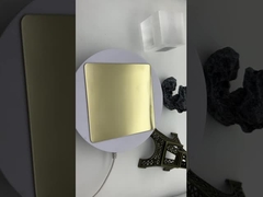 gương champagne vàng thép không gỉ