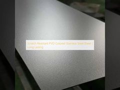 Bảng thép không gỉ màu PVD chống trầy xước