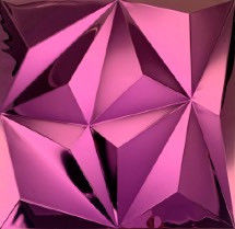 Giá tốt. Gạch khảm thép không gỉ 300 × 300MM Trang trí tường bằng gạch nền nổi màu hồng tím trực tuyến