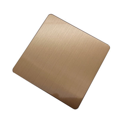 Giá tốt. Sợi tóc gương sơn màu cà phê 1mm Độ dày 304 hoặc 201 thép không gỉ trực tuyến