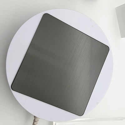 Giá tốt. 304 Màu đen Stainless Steel Bảng Cải tóc NO.4 Xếp kết thúc Inox Bảng PVD lớp phủ cho khung trực tuyến