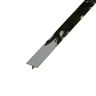 Giá tốt. Black Gold Mirror 8K 304 Stainless Steel T Trim Strips For Wall Interior trực tuyến
