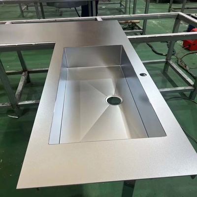 Giá tốt. Nhà máy 304 Hairline chải đinh đinh đinh thép không gỉ cho bàn bếp trực tuyến