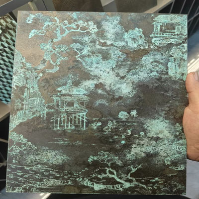 Giá tốt. 4x8 Ft 4x10 Ft Metal Retro Design 304 201 316 L Bức tường trang trí thép không gỉ trực tuyến