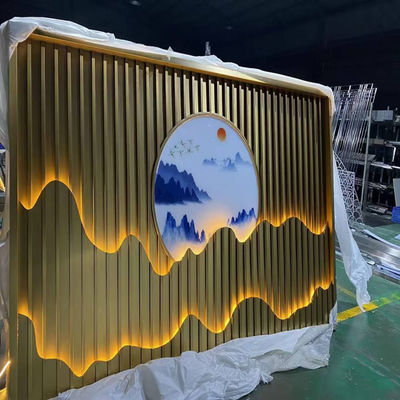 Giá tốt. Màn hình kim loại thép không gỉ theo phong cách Trung Quốc trực tuyến