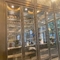 Tủ rượu bằng thép không gỉ SUS201 chống rỉ với cửa kính tráng PVD