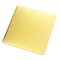 Gương màu vàng Nhật Bản Tấm thép không gỉ Super Mirror Mạ PVD Titan Màu kim loại trang trí
