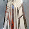 Tấm khắc thép không gỉ 304L Màu hỗn hợp Trang trí thang máy 2mm