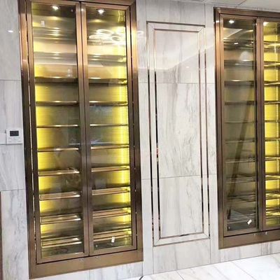 Giá tốt. Máy nén làm mát Tủ rượu bằng thép không gỉ 50Hz 220V Chống vân tay trực tuyến