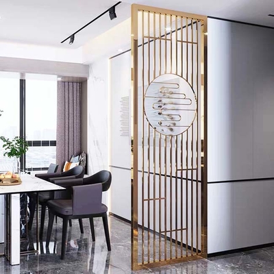 ODM Tấm màn hình trong nhà riêng tư bằng thép không gỉ Gương phân chia tường kim loại