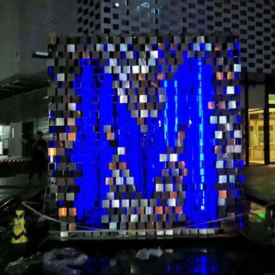 Giá tốt. ASTM GB JIS 304 Đồ trang trí vườn điêu khắc trừu tượng bằng thép không gỉ lớn trực tuyến