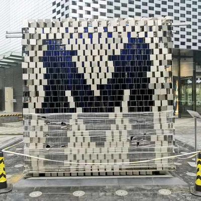 Giá tốt. ODM Splend 304 Thiết kế trang trí Kim loại thép không gỉ tượng hình chữ cái M hình ngoài sân nghệ thuật Sơn tranh màu tượng trực tuyến