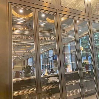 Giá tốt. Tủ rượu bằng thép không gỉ SUS201 chống rỉ với cửa kính tráng PVD trực tuyến