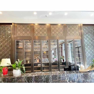Kính Trưng Bày Quảng Đông Và Tủ Rượu Inox 304