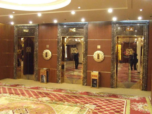 Giá tốt. Chống mài mòn Tấm thép không gỉ màu Tấm gương khắc vàng Trang trí khách sạn trực tuyến