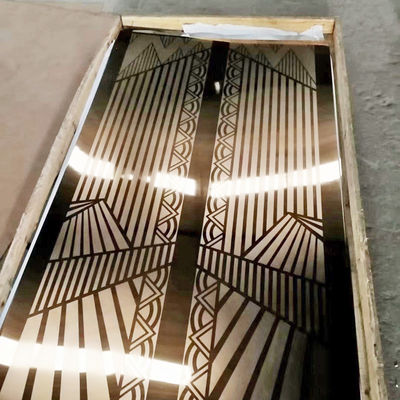 Giá tốt. Silver Mirror Màu 304 Stainless Steel tấm khắc cho nâng trực tuyến