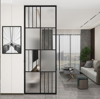 Giá tốt. Đèn Luxury Stainless Steel Glass Screen Bức tường ngăn cách Tăng cường phòng ăn đơn giản trực tuyến