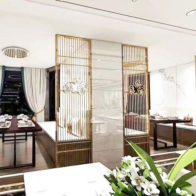 Giá tốt. 304 Màu vàng hoa hồng tóc được chải màn hình thép không gỉ gương ngăn chắn thép không gỉ trực tuyến