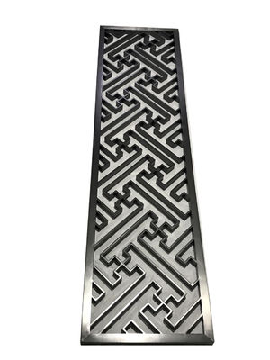 Giá tốt. Modern Hollow Metal Stainless Steel Screen Partition Room Divider 600mm Chiều rộng trực tuyến