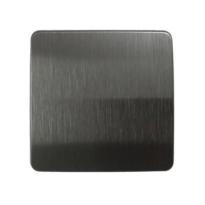 Giá tốt. Antique Dark Black Satin Color Stainless Steel Sheet Cho Nhà trưng bày sang trọng trực tuyến