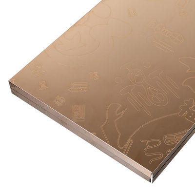 Giá tốt. Màu cổ vàng màu đen đồng phần chải tóc khắc tấm thép không gỉ cho trang trí nội thất thang máy trực tuyến