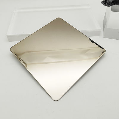 Giá tốt. Custom Co vẽ Chrome tráng laser Stainless Steel Bảng kim loại chế tạo vòng tròn 202 trực tuyến