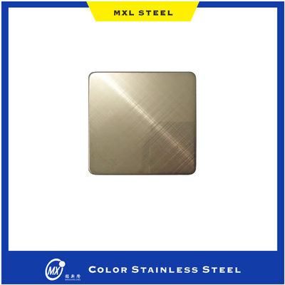 Giá tốt. Chất lượng cao cho trang trí 201 304 Đốm và đường tóc chéo Màu Stainless Steel Sheet trực tuyến