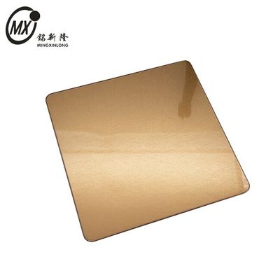 Giá tốt. Thép không gỉ Vibration Bronze PVD phủ Stainless Steel Color Sheets With Anti-Finger Print For Decoration trực tuyến