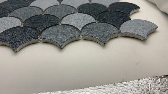Thép không gỉ Phòng phân vùng gạch bích mosaic thép không gỉ