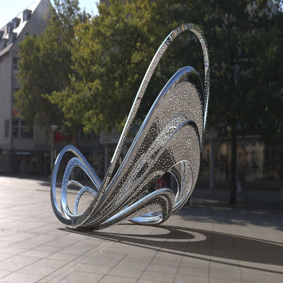 Giá tốt. OEM Outdoor Art Metal Stainless Steel Sculpture Cho Trang trí Trung tâm mua sắm Công viên trực tuyến