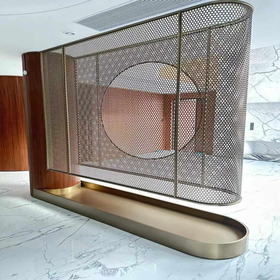 304 Morden Hollow thiết kế tùy chỉnh lối vào Stainless Steel Partition Screen Villa Khách sạn Trang trí nhà