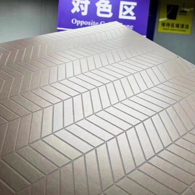 Giá tốt. SUS tùy chỉnh lớp 304 Sliver khắc bề mặt thép không gỉ tấm thang máy trực tuyến