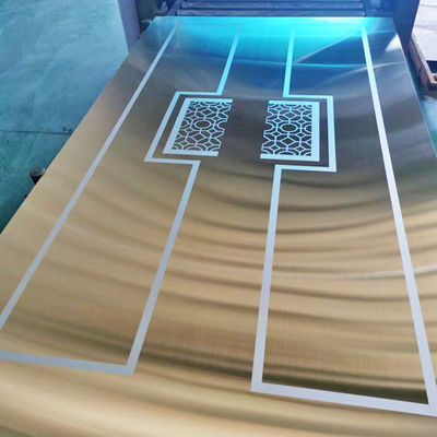 Giá tốt. 8K Màu 304 thép không gỉ tấm khắc cho nội thất tủ trực tuyến