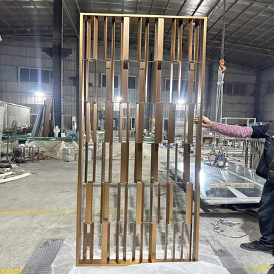 Đồ nội thất thép không gỉ phòng khách kệ nhà bếp ngăn chắn màn hình thép không gỉ