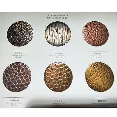 Màu 304 Antique đồng gương khắc tấm thép không gỉ cho bảng tường