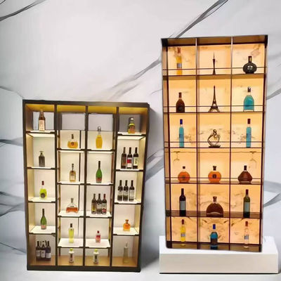 Giá tốt. 304 tùy chỉnh thép không gỉ Wine Cabinet Display Cabinet With Led trực tuyến