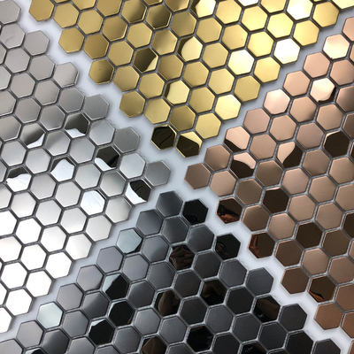 Phân đồ mosaic thép không gỉ Phân tích trang trí nội thất