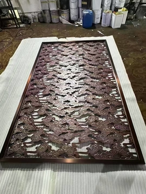 Đèn đánh bóng thép không gỉ màn hình nghệ thuật kích thước tùy chỉnh