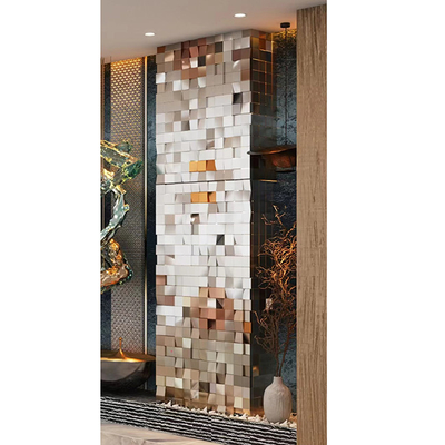 304 thép không gỉ gạch Mosaic chống gỉ và chống ăn mòn cho nội thất và trang trí ngoài trời