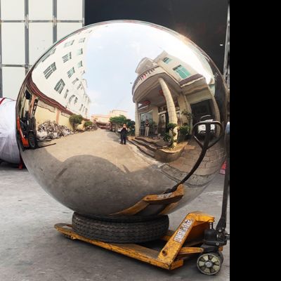 Bức tượng thép không gỉ màu bạc màu đỏ màu xanh lá cây bột phủ 316L cho trang trí sảnh