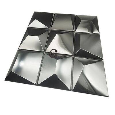 Giá tốt. Trang trí tường gương ba chiều lập thể cho quán bar, nhà hàng, khách sạn, phòng khách - Khảm kim loại trực tuyến