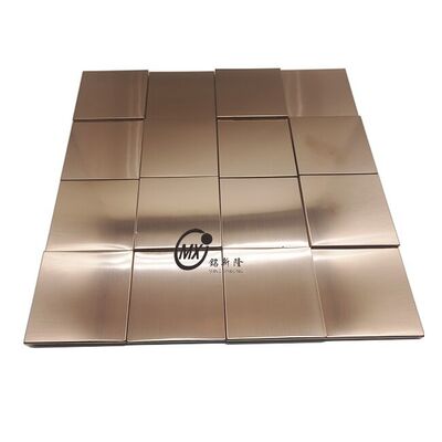 Giá tốt. 304 201 Thép không gỉ Mosaic chống ăn mòn và chống nước Cho nhà hàng Khách sạn phòng tắm Nghệ thuật trang trí tường trực tuyến