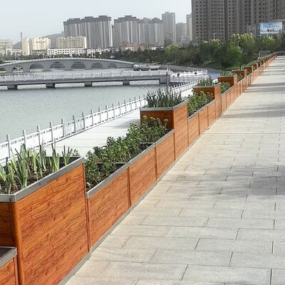 Giá tốt. Hệ thống hộp trồng cây trên tường vườn đứng bằng thép không gỉ tùy chỉnh trực tuyến