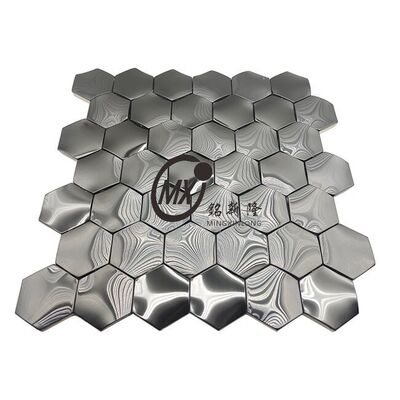 Giá tốt. Gạch khảm thép không gỉ hoa văn nổi tạo thêm kết cấu cho tường của bạn trực tuyến